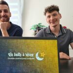 jonathan fontaine et cyril klingler createurs de l'application la boite a reves avec des histoires pour enfants a lire ou a ecouter