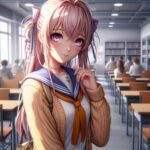 Une personnage yandere