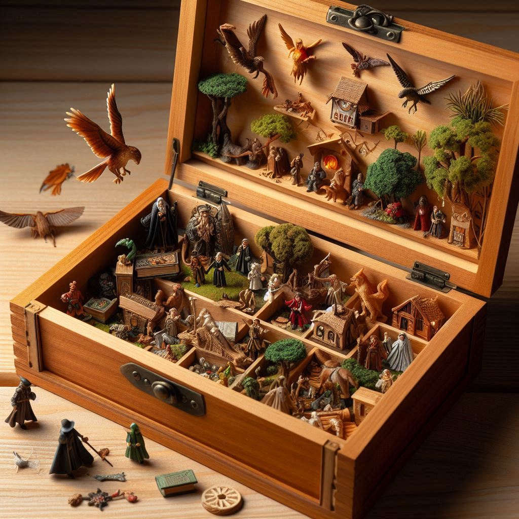 Boite à histoires imaginaire